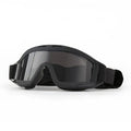 Protective goggles for helmet
