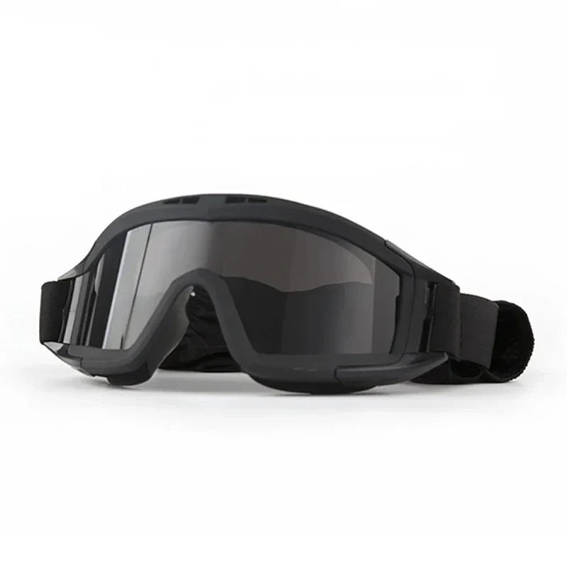 Protective goggles for helmet