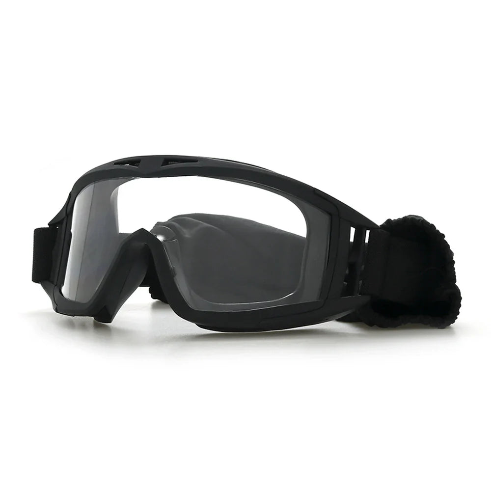 Protective goggles for helmet
